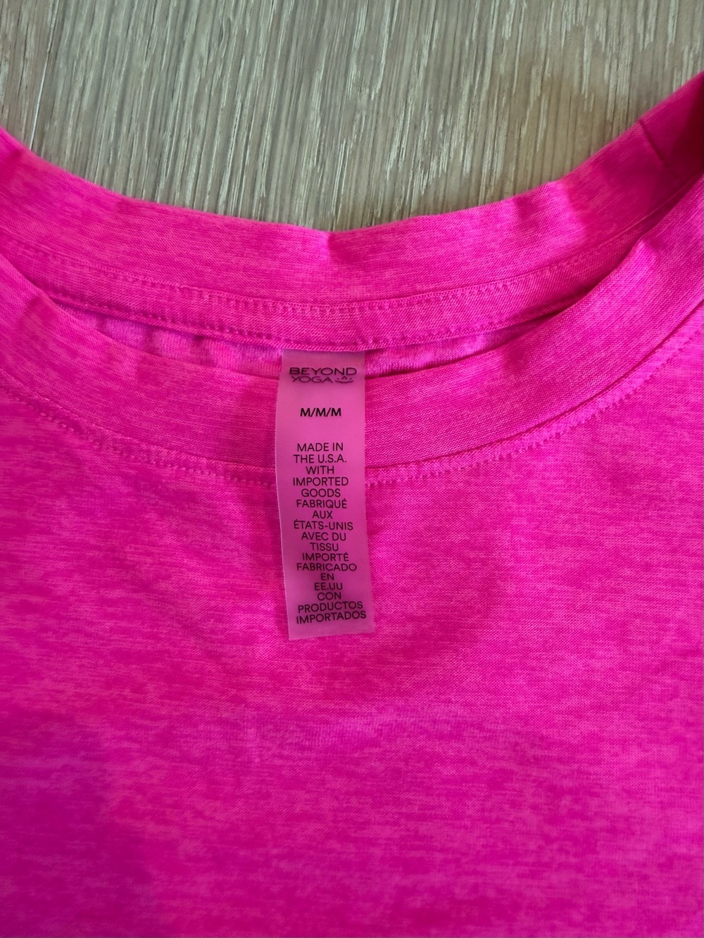 Beyond Yoga Featherweight Cropped Tee
Pink Glow Heather / M - Picture 3 of 4